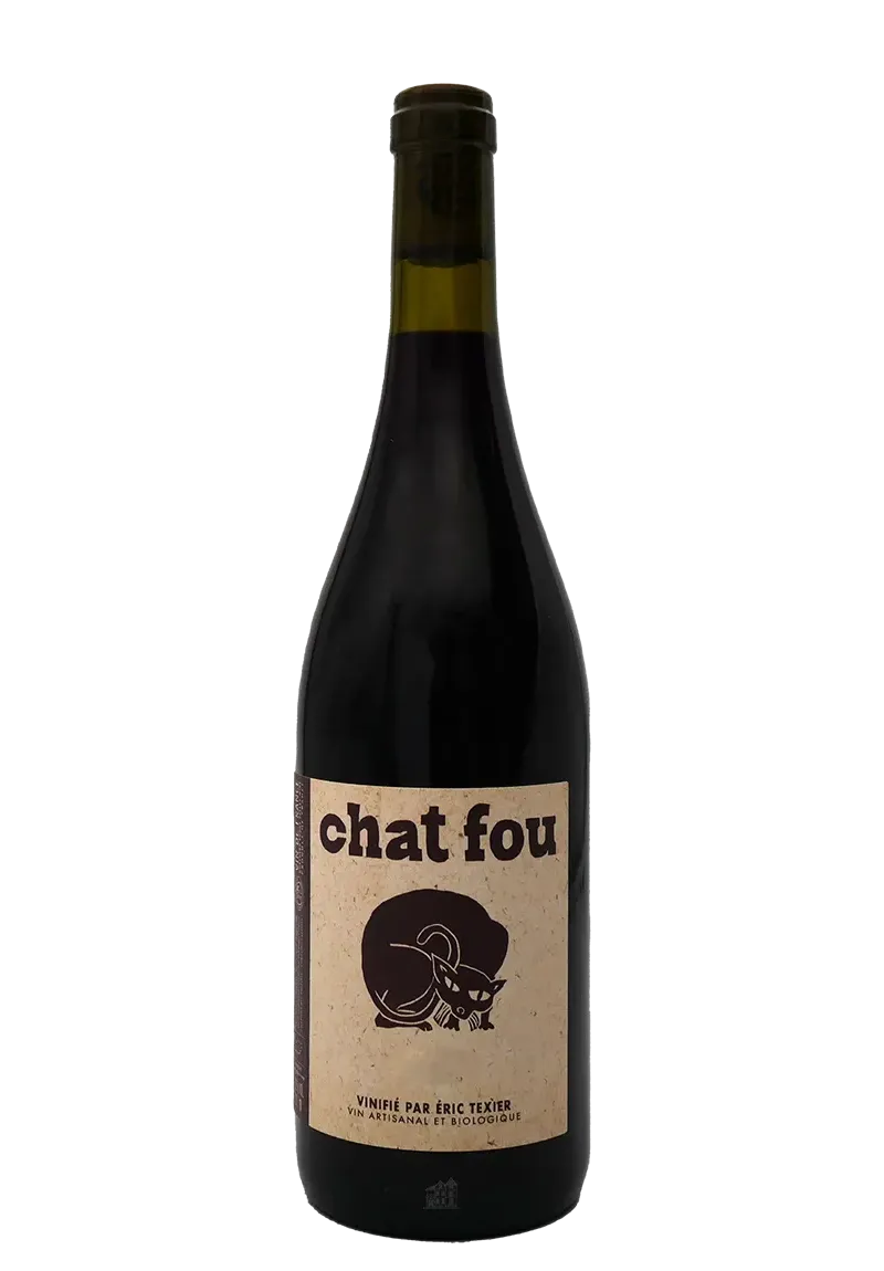 Chat Fou Rouge - Domaine Texier 2022 : Vin de la Vallée du Rhône