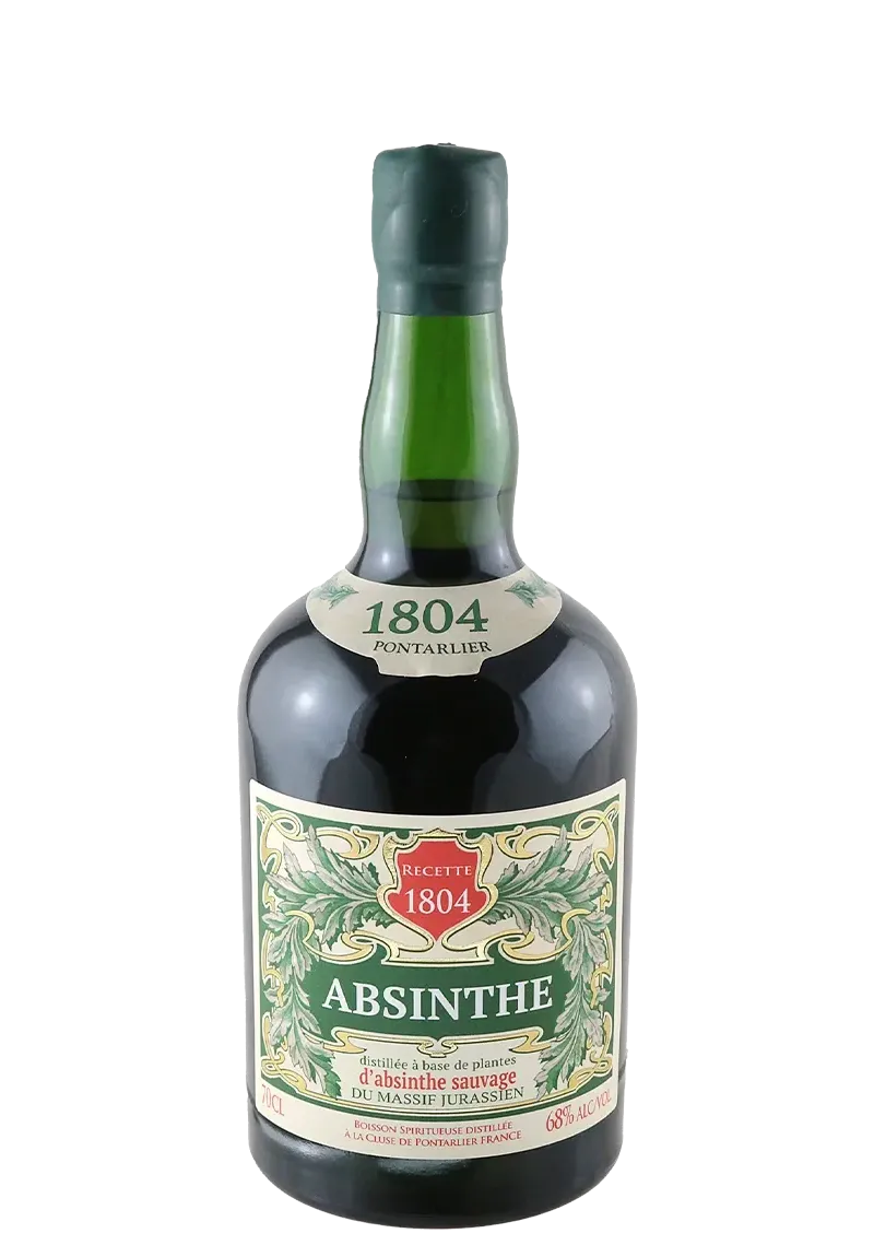 Absinthe Verte 1804 68% – Distillerie Les fils d'Emile Pernot