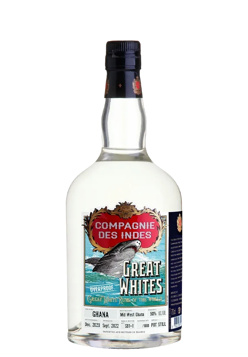 Rhum Great Whites Ghana Mid West Ghana 50%