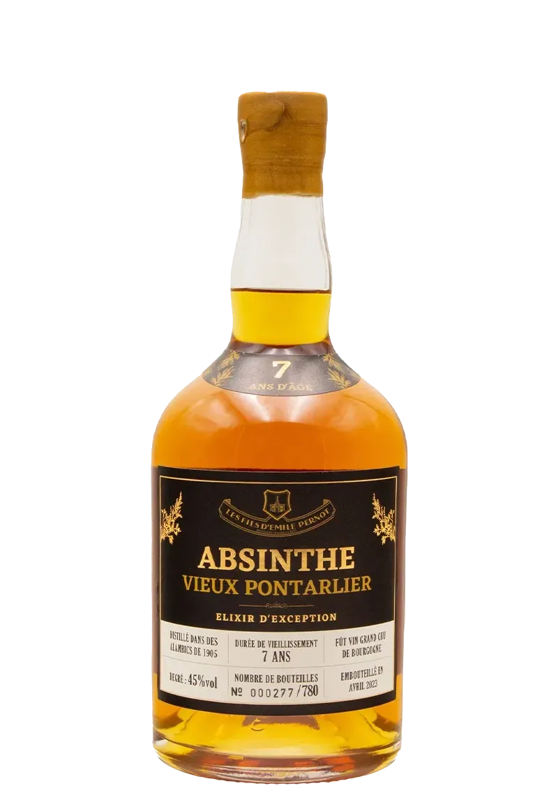 Absinthe 7 ans Vieux Pontarlier 45% - Les Fils d'Émile Pernot