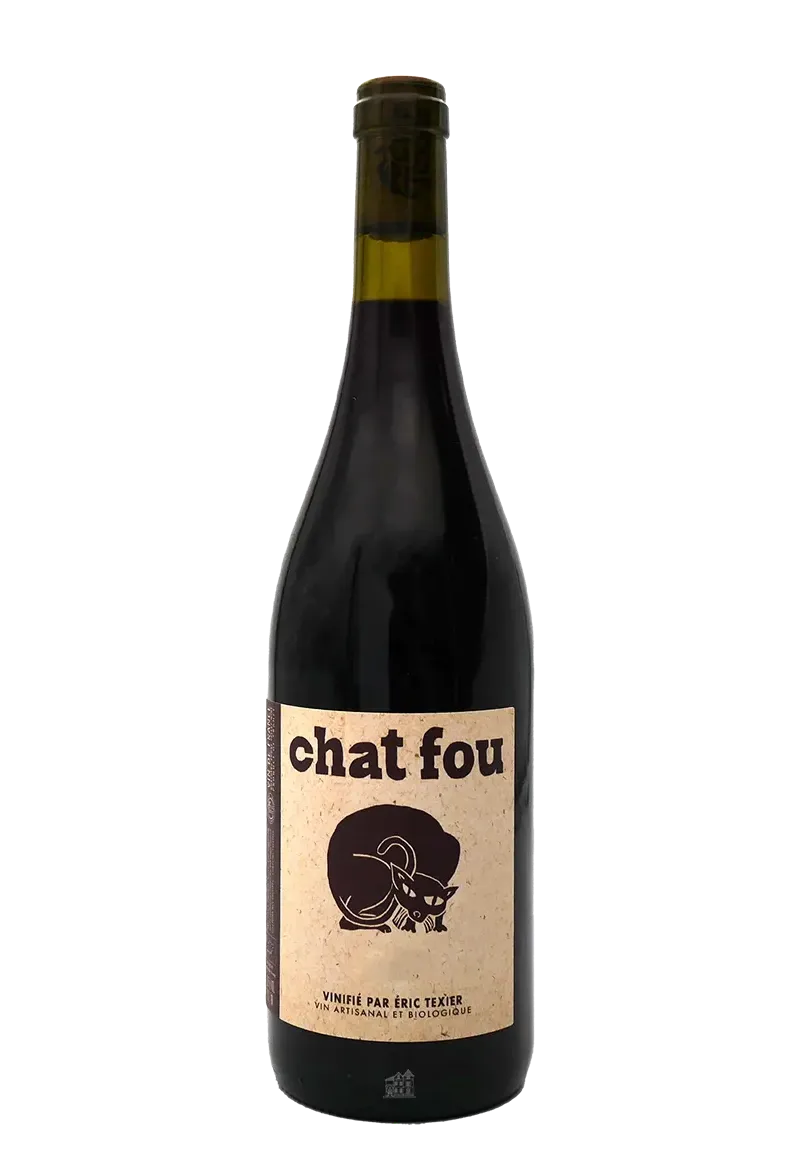 Chat Fou Rouge - Domaine Texier 2022 : Vin de la Vallée du Rhône