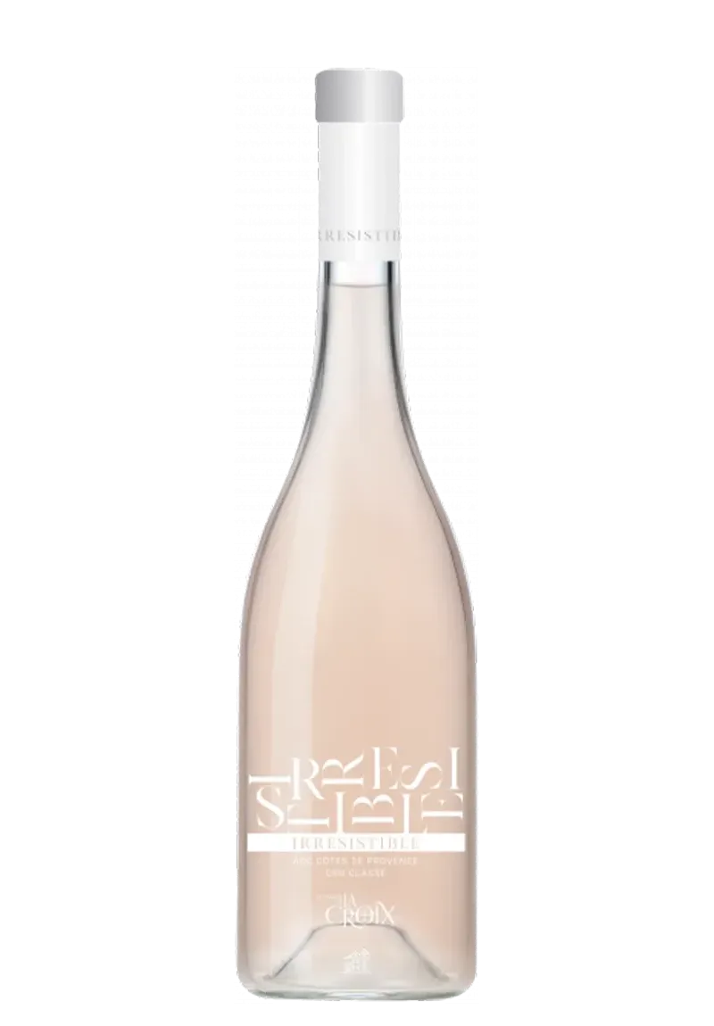 Vin Rosé IRRÉSISTIBLE Côtes de Provence 2023 du Domaine de la Croix