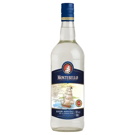 Montebello - Rhum Agricole Blanc 55%