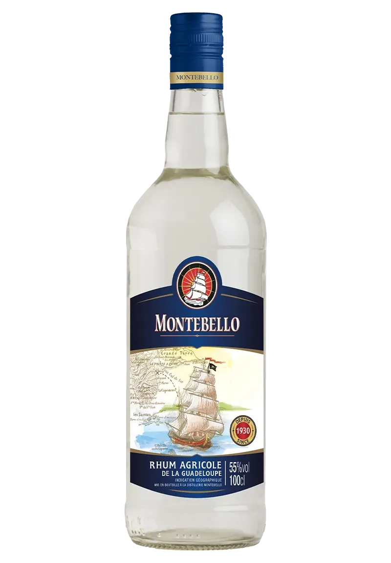 Montebello - Rhum Agricole Blanc 55%