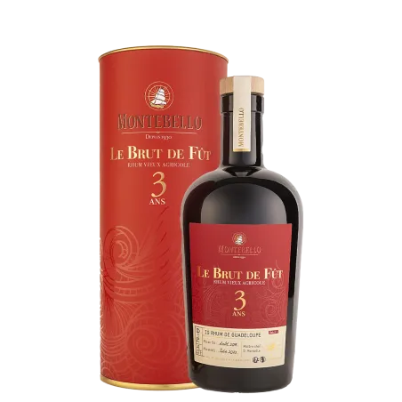 Rhum 3 ans Batch 2023 Brut de Fût 52.3%