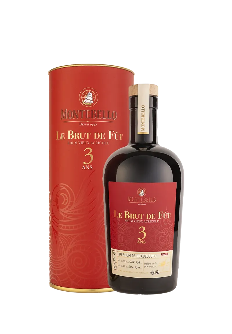 Rhum 3 ans Batch 2023 Brut de Fût 52.3%