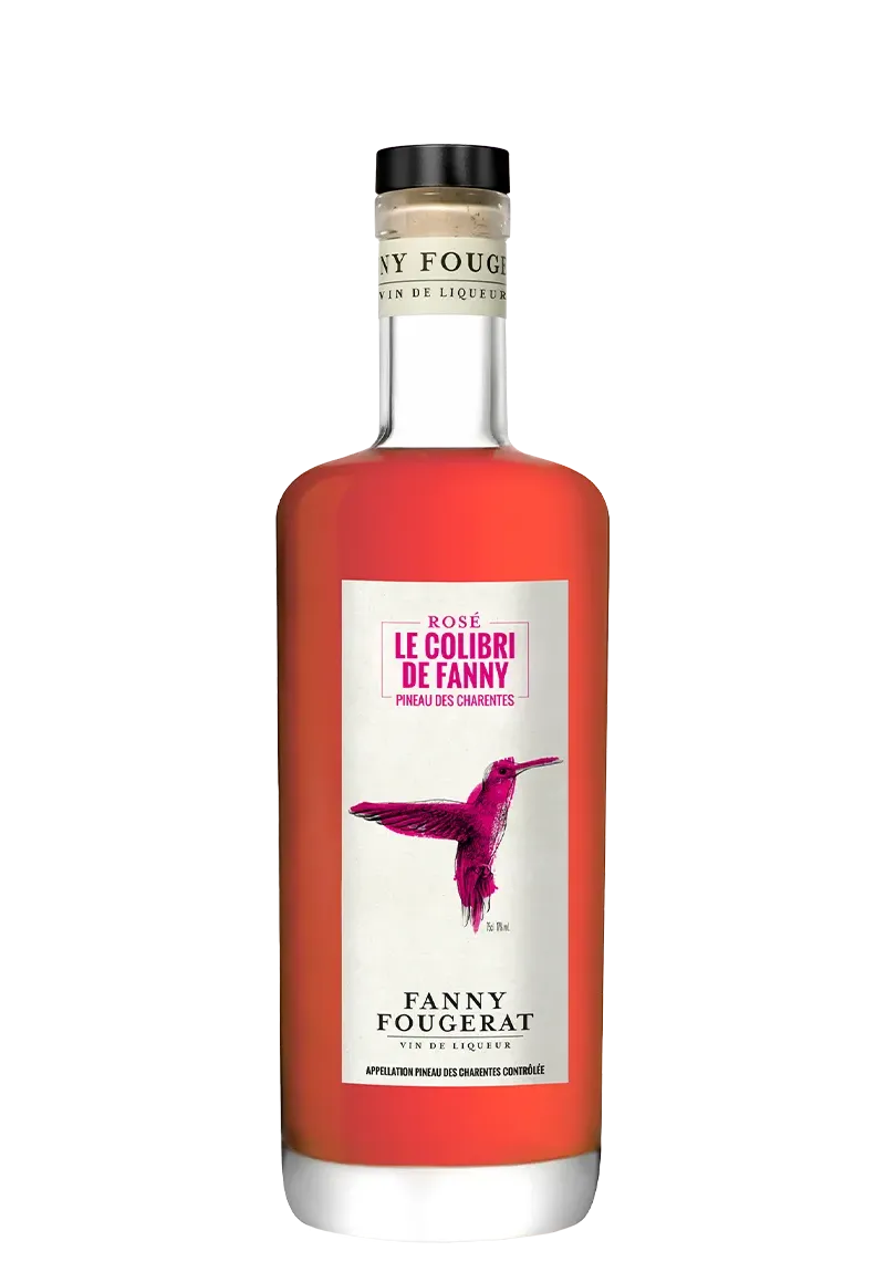 Pineau des Charentes Rosé Le Colibri de Fanny 17%