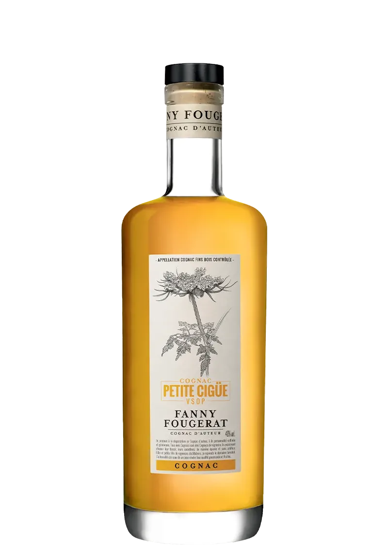 Cognac VSOP Petite Cigüe 40% de chez Fanny Fougerat