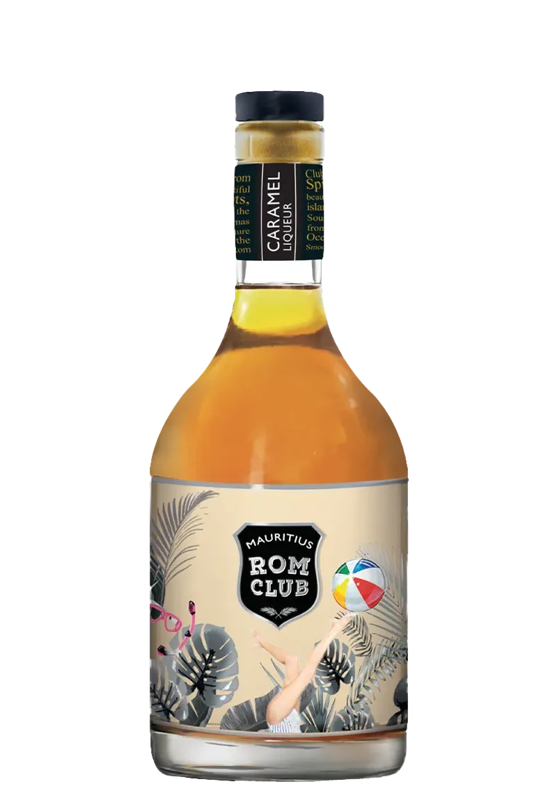 Rhum Liqueur Caramel 30 degrés de Rom Club