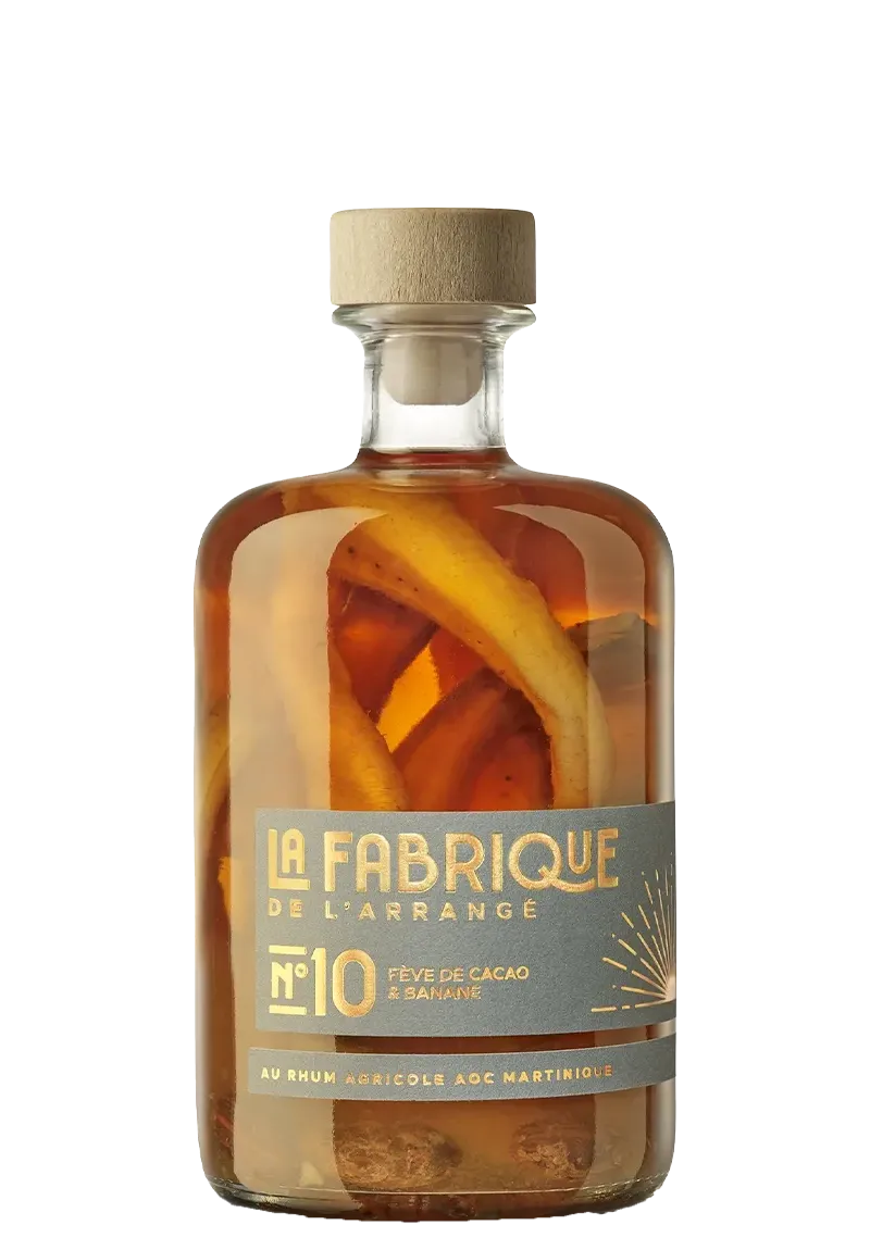 Rhum arrange N°10 Cacao Banane de Tricoche La Fabrique