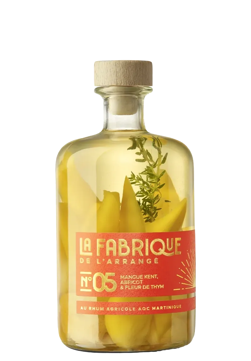 Rhum Arrangé Mangue Abricot Thym N°5 32%