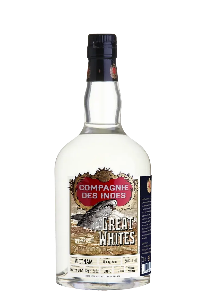 Compagnie des Indes - Rhum Blanc Great Whites Vietnam