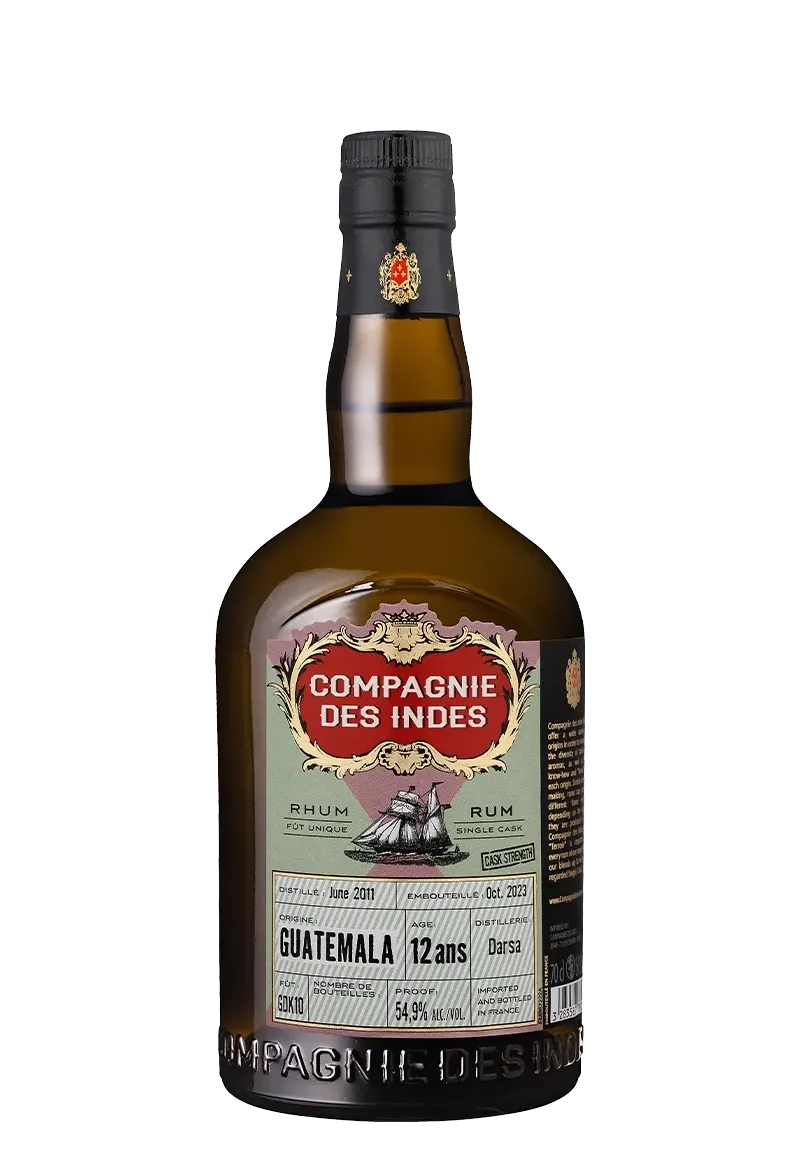 Rhum Guatemala 12 ans Darsa Cask Strenght 54.9%