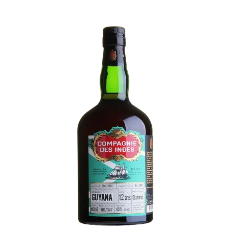 Rhum Guyana 12 ans Diamond 44%