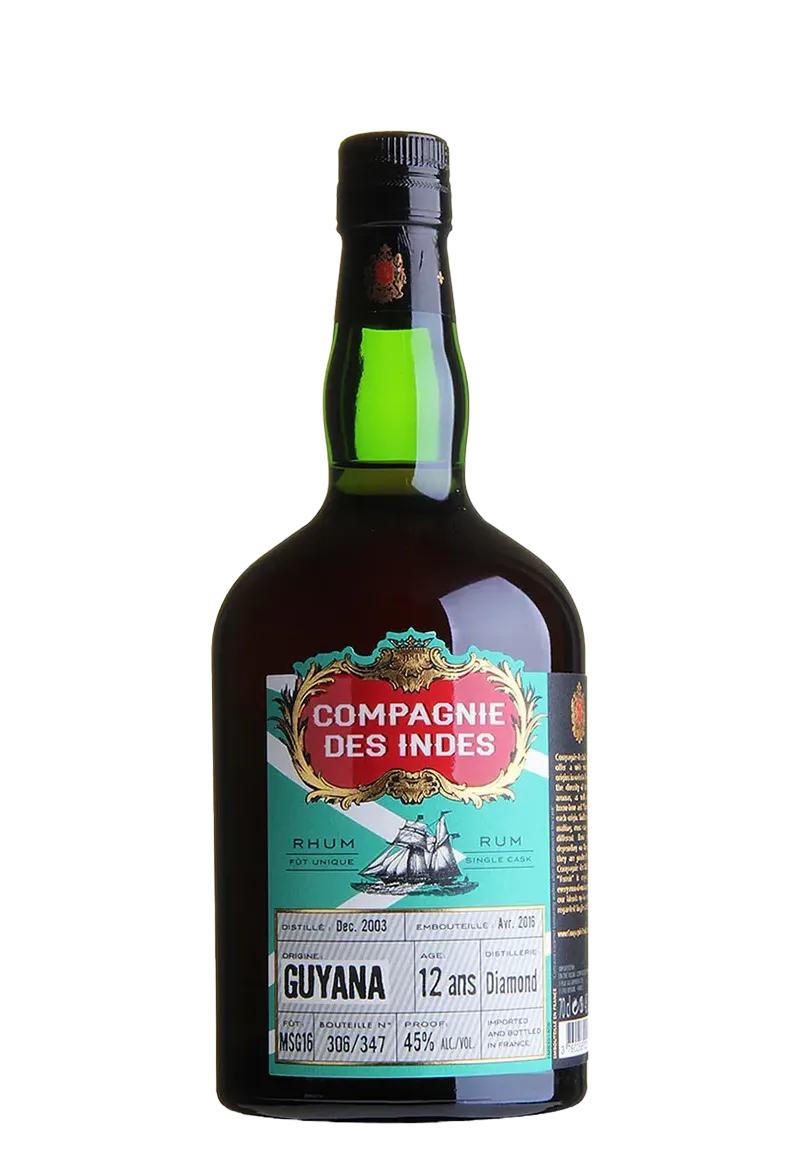 Rhum Guyana 12 ans Diamond 44%