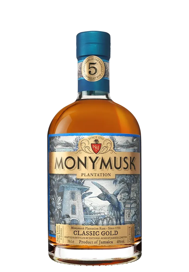 Monymusk - Rhum Vieux Classic Gold Blue 5 ans