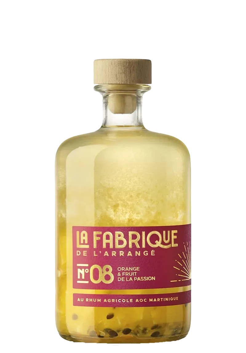 Rhum Arrangé Orange Fruit de la Passion N°8 32%