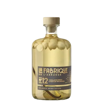 Rhum Arrangé Vanille Noix de Macadamia n°12 31% de Fabrique Tricoche