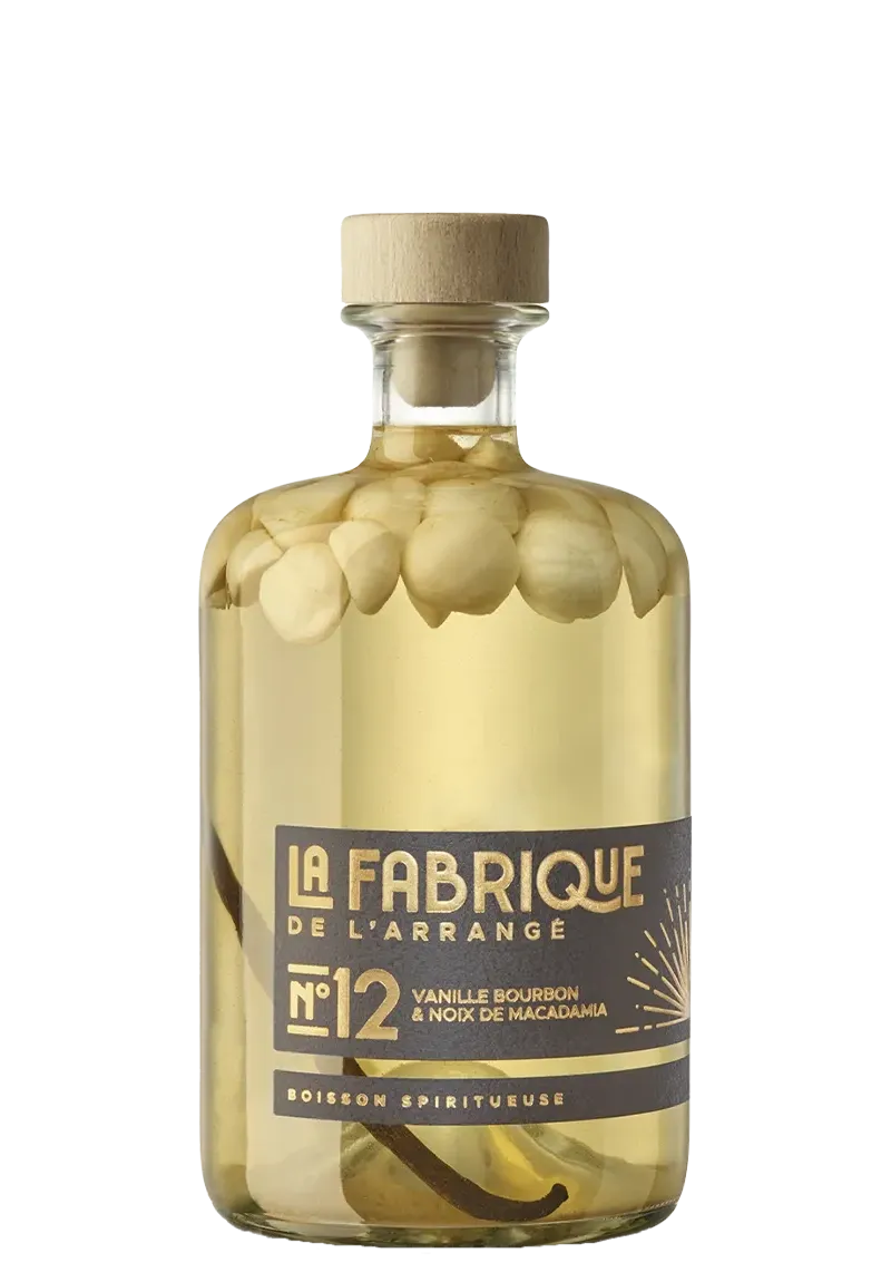 Rhum Arrangé Vanille Noix de Macadamia n°12 31% de Fabrique Tricoche