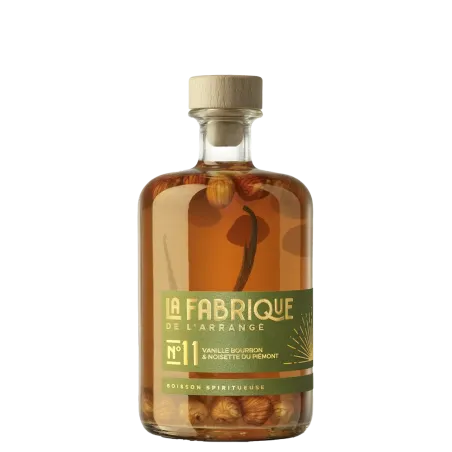 Rhum Arrangé Vanille Bourbon Noisette n°11 à 31% de Fabrique Tricoche