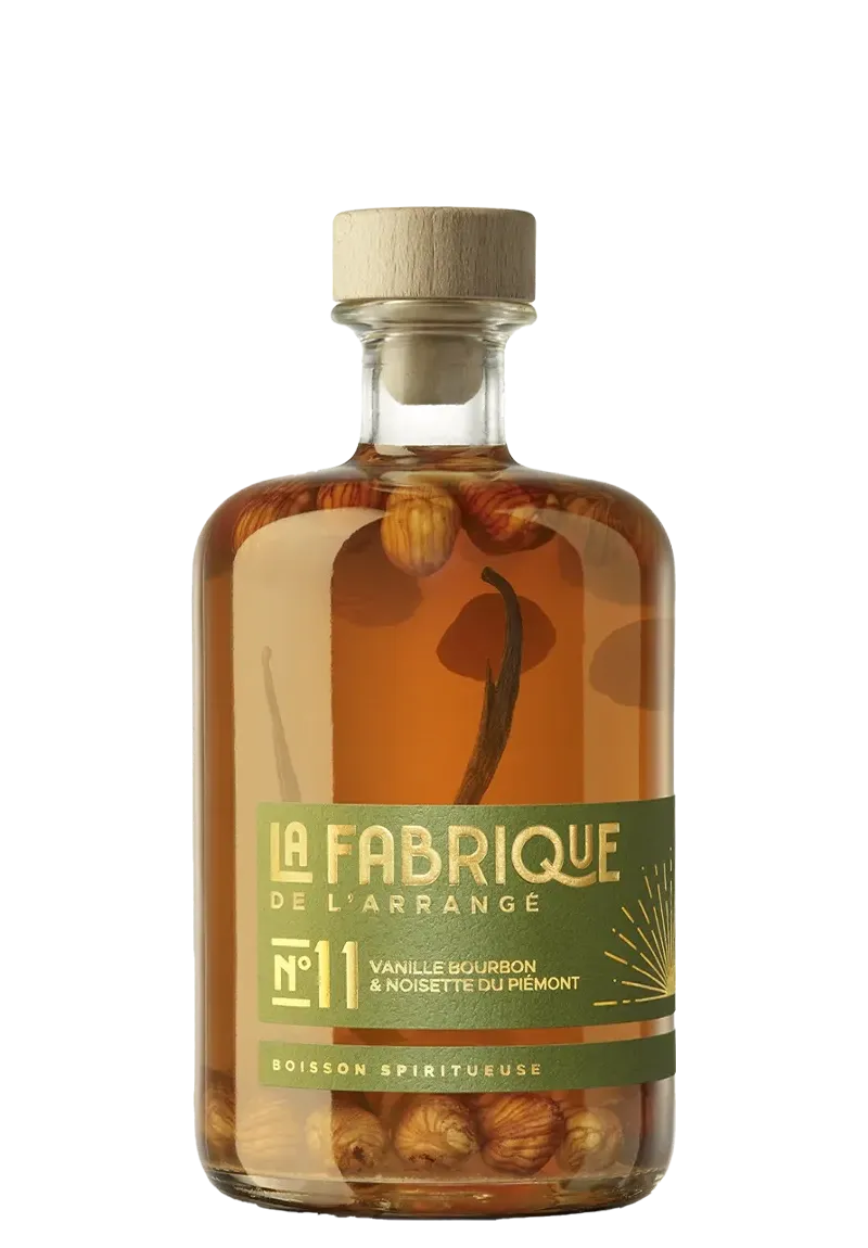 Rhum Arrangé Vanille Bourbon Noisette n°11 à 31% de Fabrique Tricoche