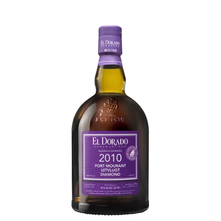 Rhum Port Mourant Uitvlugt Diamond Violet 2010 Edition Limitée 49.6%