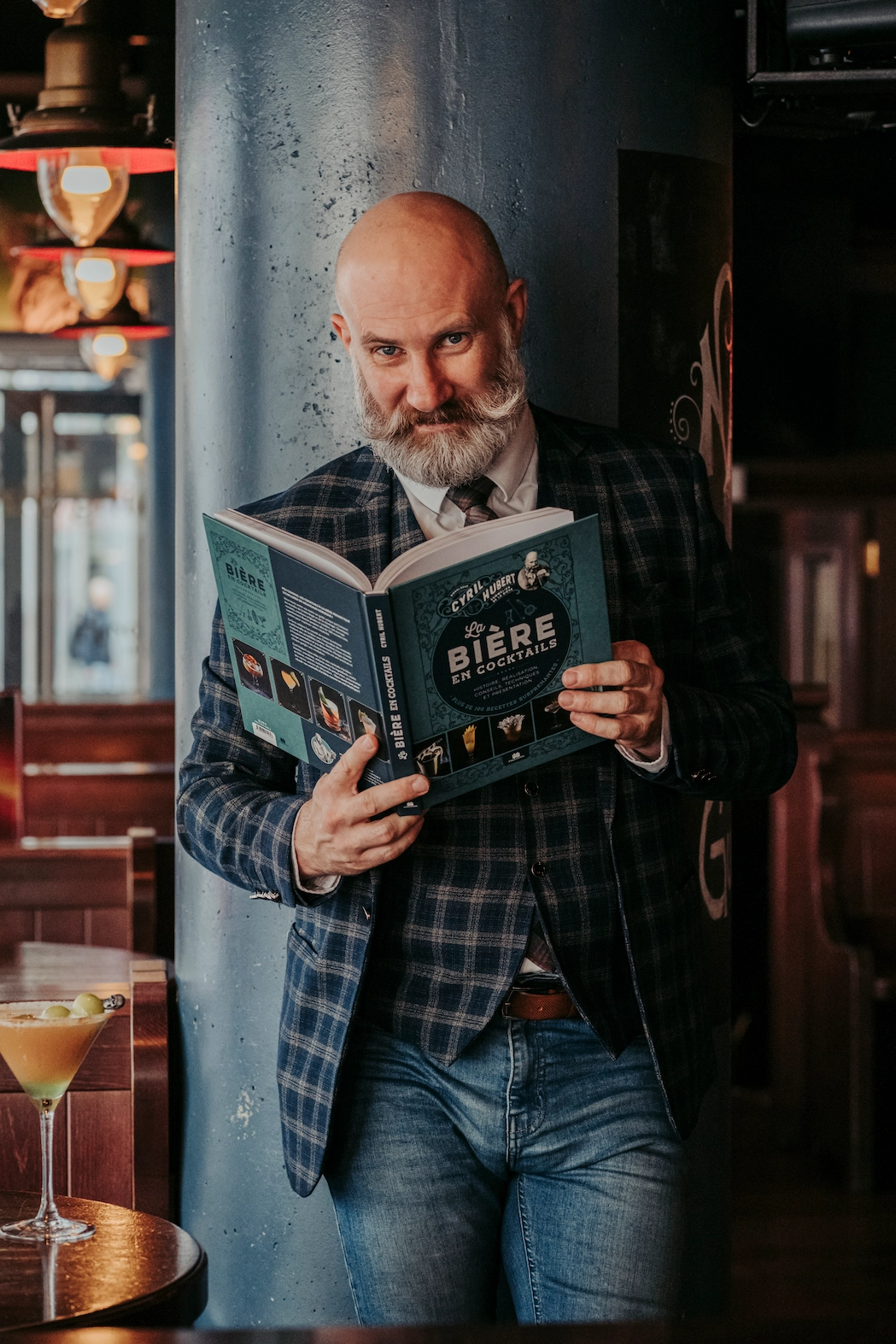 Cyril Hubert et son Livre Biere en Cocktail